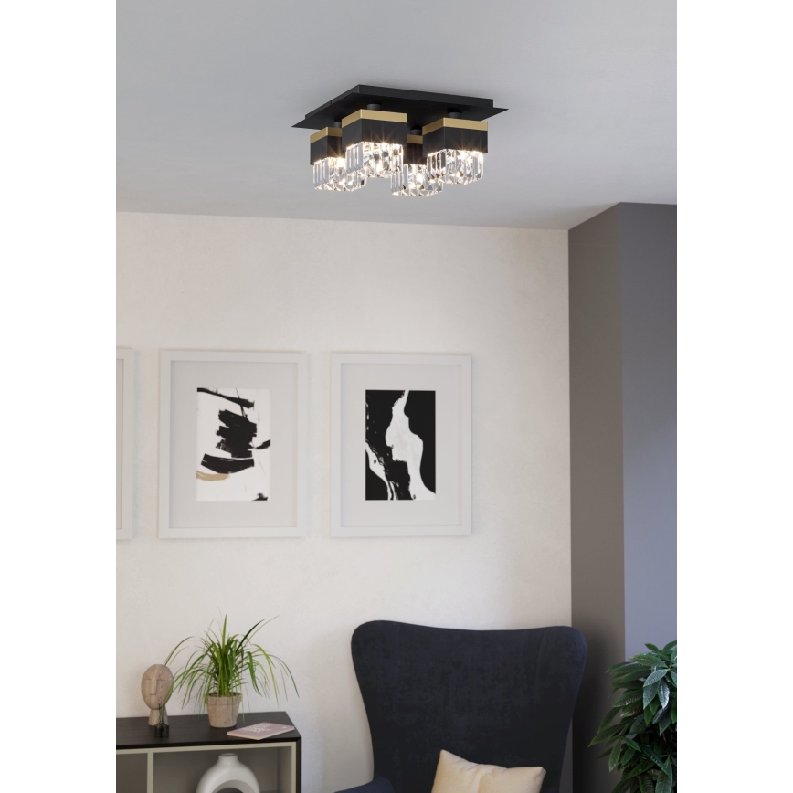 Eglo - Φωτιστικό οροφής 4xE14/40W/230V
