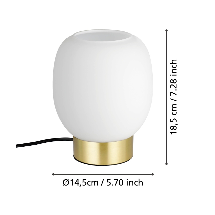 Eglo - Επιτραπέζια λάμπα 1xE27/40W/230V