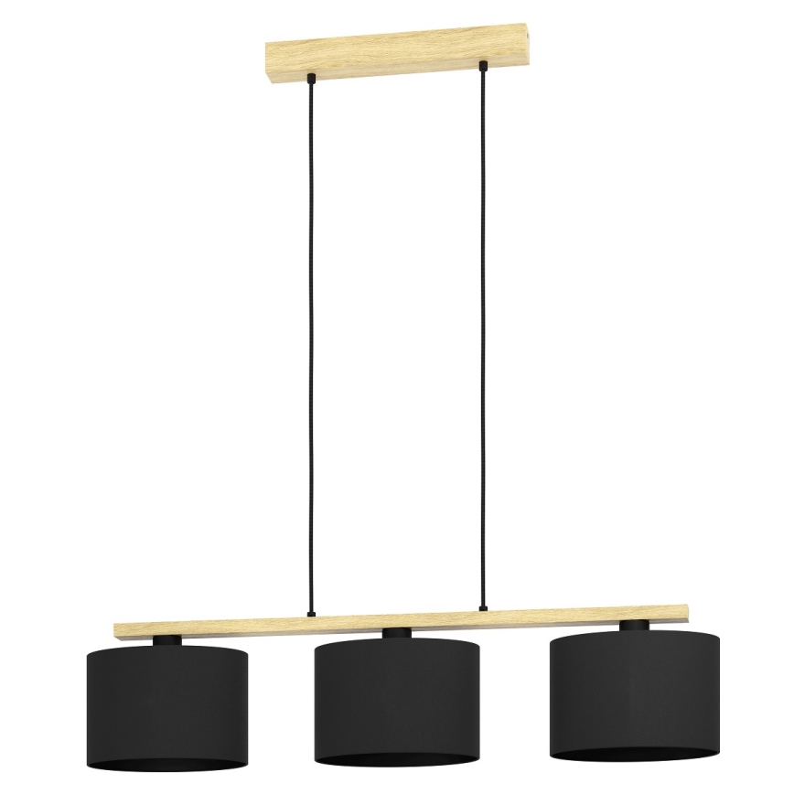 Eglo - Φωτιστικό οροφής με καλώδιο 3xE27/40W/230V