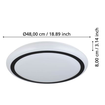 Eglo - LED Οροφωτιστικό LED/19,5W/230V