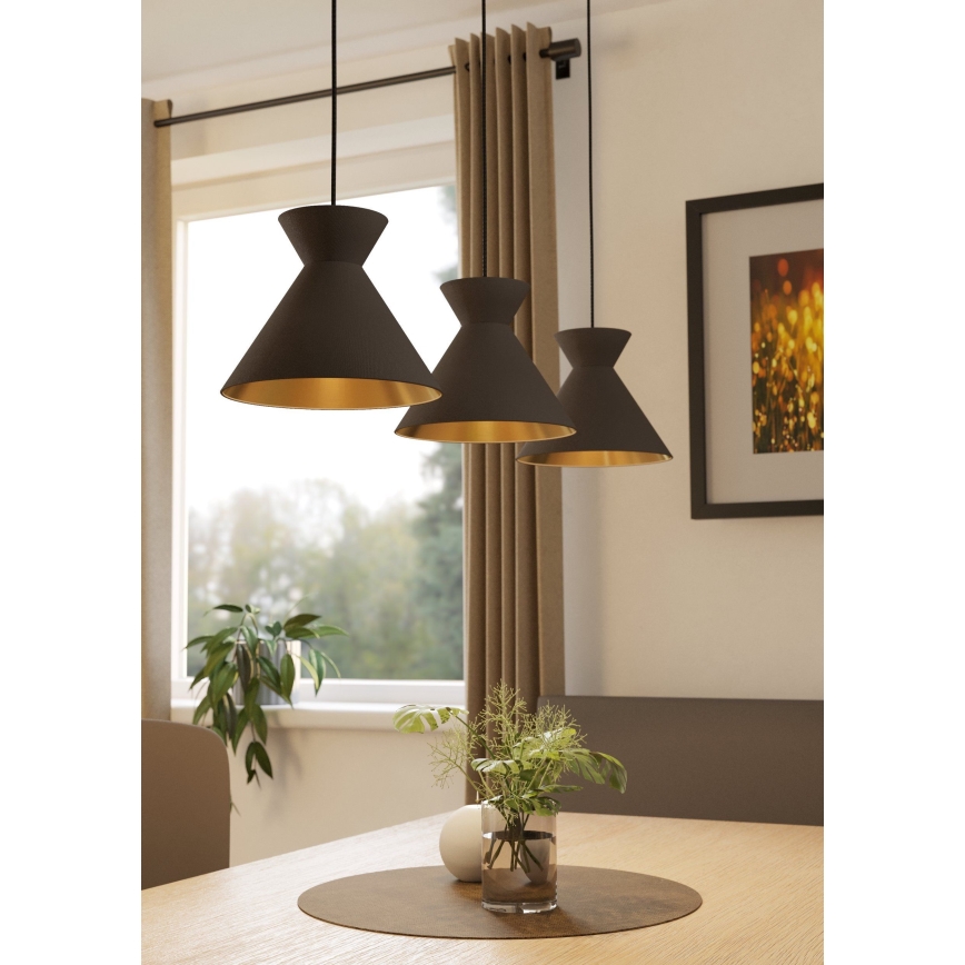 Eglo - Φωτιστικό οροφής με καλώδιο 3xE27/40W/230V