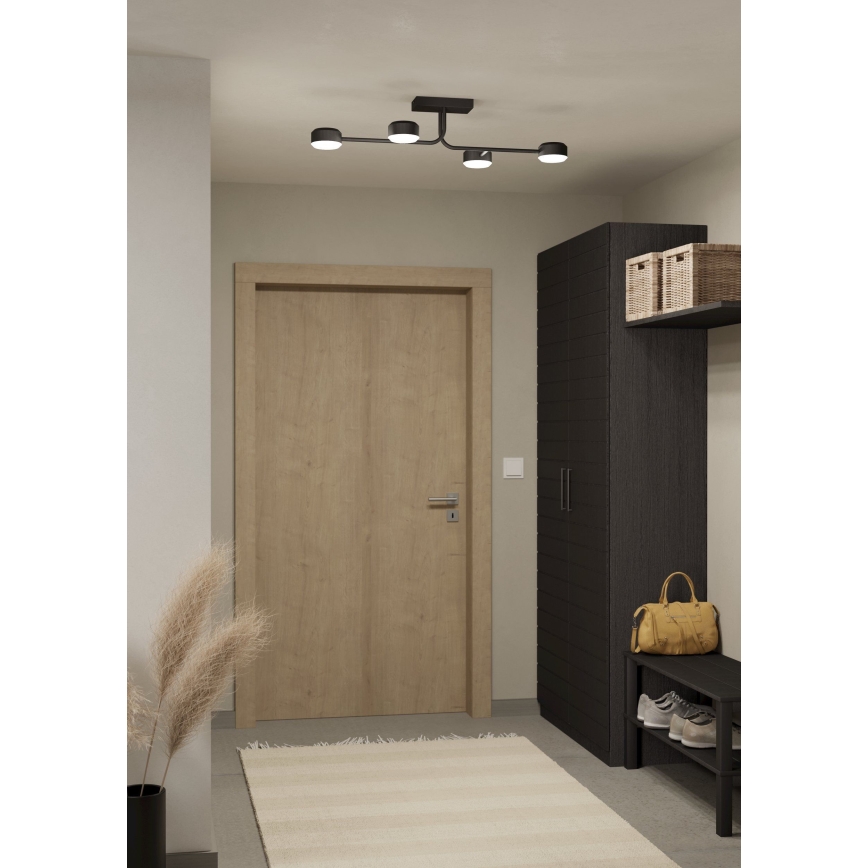 Eglo - LED ρυθμιζόμενο φωτιστικό οροφής 4xLED/6,8W/230V