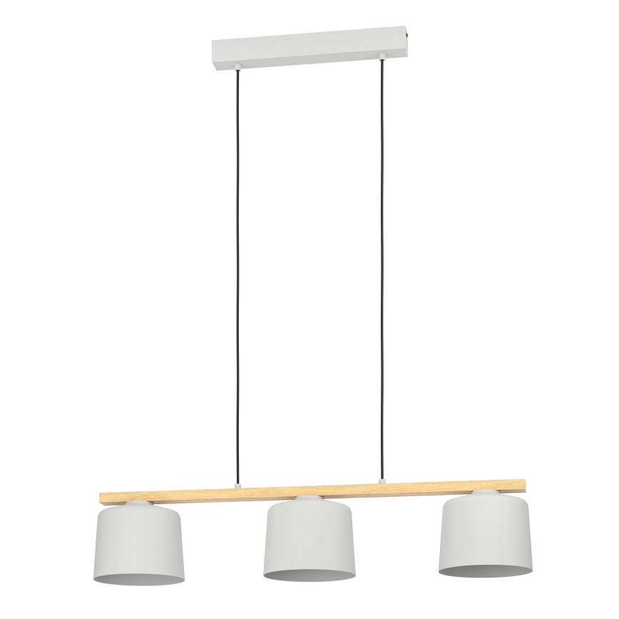 Eglo - Φωτιστικό οροφής με καλώδιο 3xE27/40W/230V