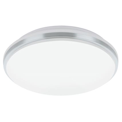 Eglo - LED Οροφωτιστικό μπάνιου LED/15,6W/230V IP44 γυαλιστερό χρώμιο