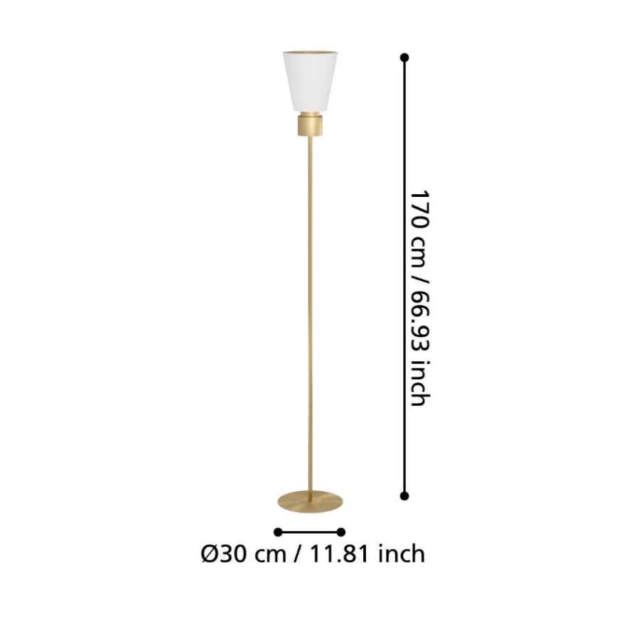 Eglo - Επιδαπέδια λάμπα 1xE27/40W/230V