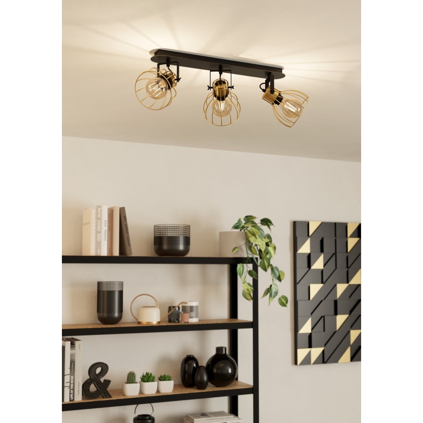 Eglo - Σποτ φωτιστικό 3xE27/40W/230V