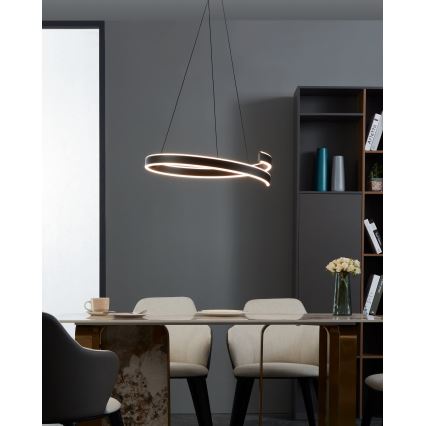 Eglo - LED Dimmable κρεμαστό φωτιστικό οροφής LED/42,5W/230V 3000-6500K