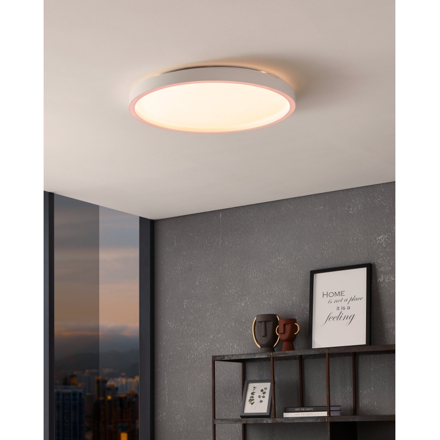 Eglo - LED RGBW Dimmable φωτιστικό οροφής LED/34,5W/230V 2700-6500K