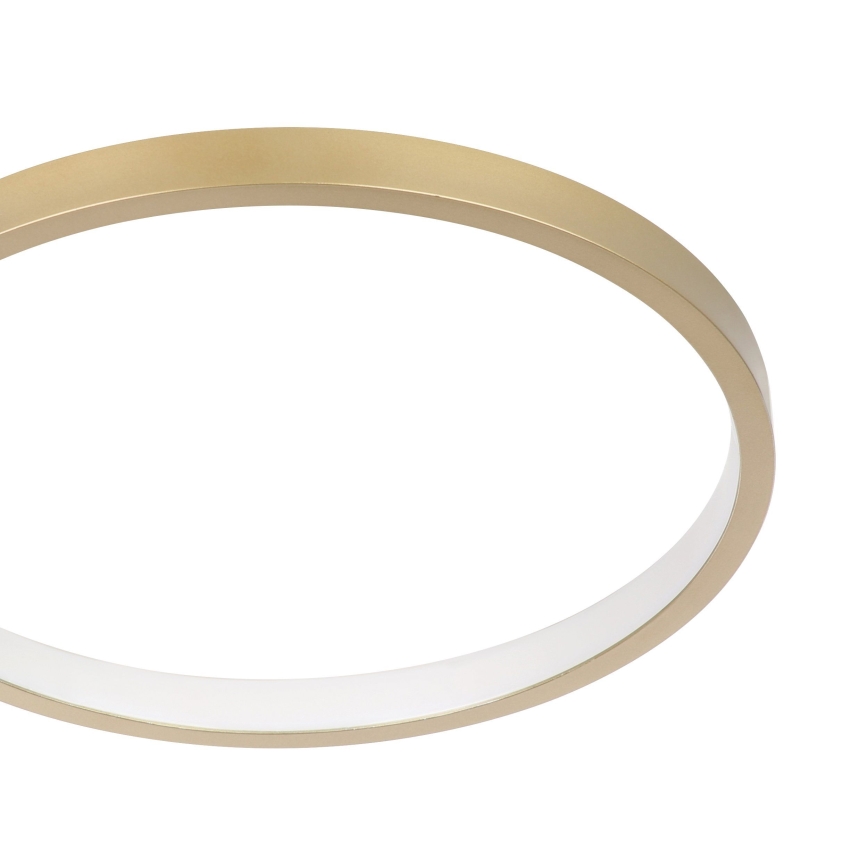 Eglo - Φωτιστικό οροφής LED Dimmable LED/15W/230V χρυσό + τηλεχειριστήριο