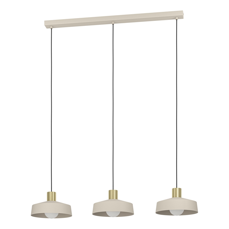 Eglo - Κρεμαστό φωτιστικό οροφής 3xE27/40W/230V