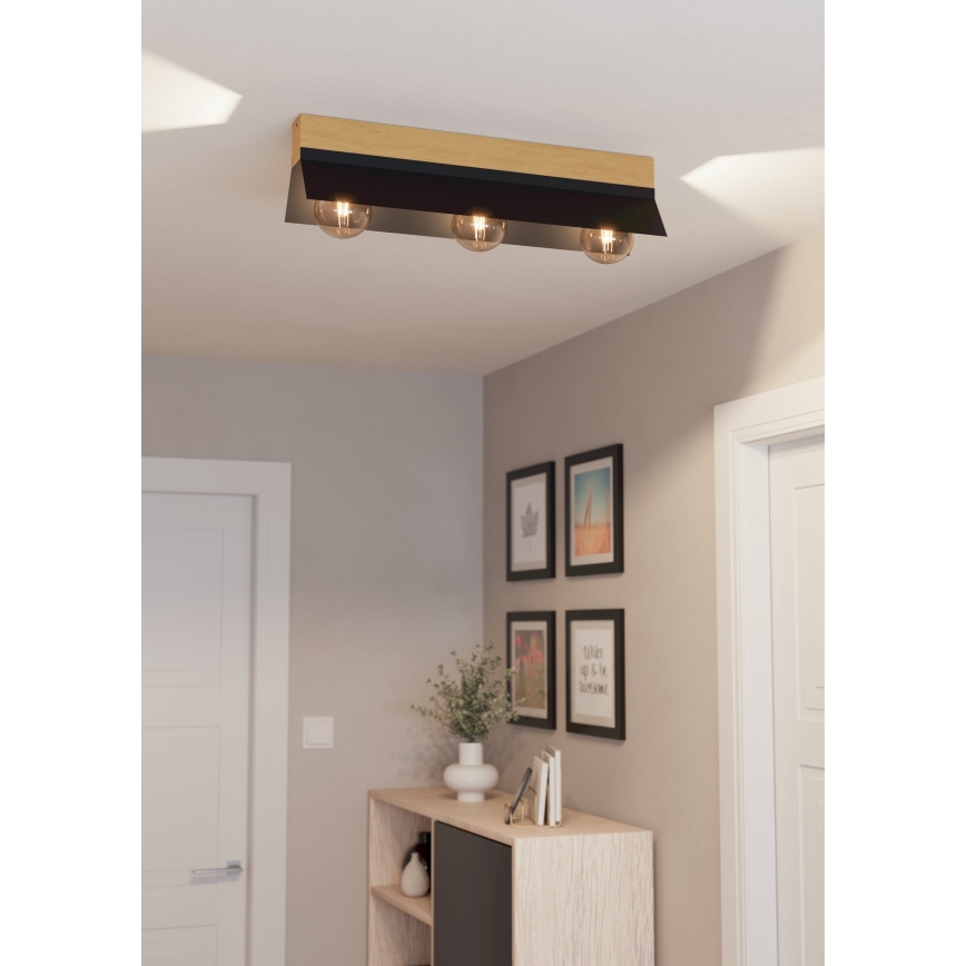 Eglo - Οροφής φωτιστικό 3xE27/40W/230V