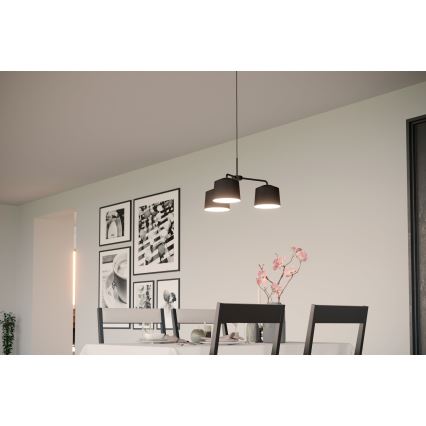 Eglo - Φωτιστικό οροφής με καλώδιο 3xE27/40W/230V