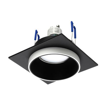 Eglo - Εντοιχισμένο φωτιστικό 1xGU10/35W/230V μαύρο
