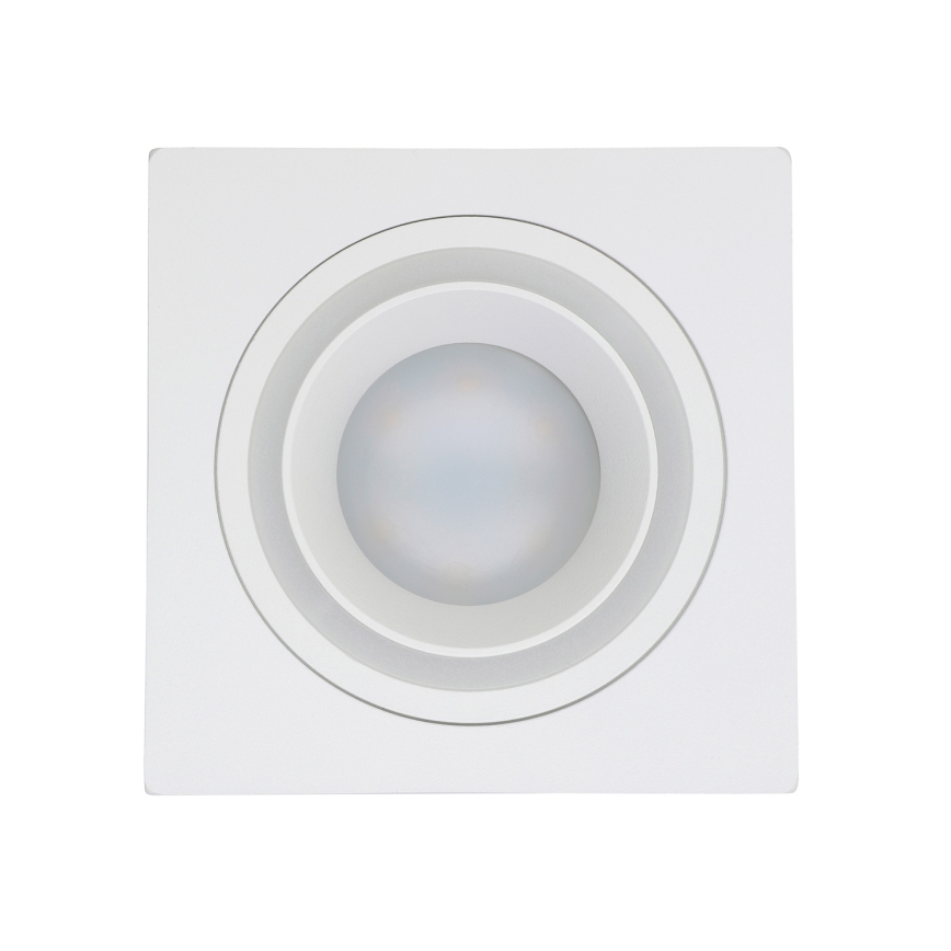 Eglo - Εντοιχισμένο φωτιστικό 1xGU10/35W/230V λευκό