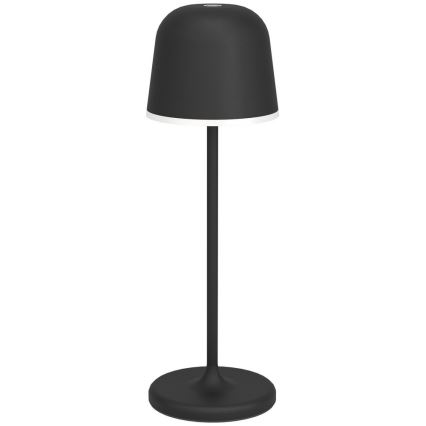 Eglo - LED Dimmable επαναφορτιζόμενο φωτιστικό εξωτερικού χώρου LED/2,2W/5V 1800 mAh μαύρο IP54