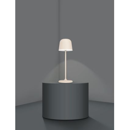 Eglo - LED Dimming Εξωτερικού χώρου επαναφορτιζόμενο φωτιστικό LED/2,2W/5V 1800 mAh μπεζ IP54