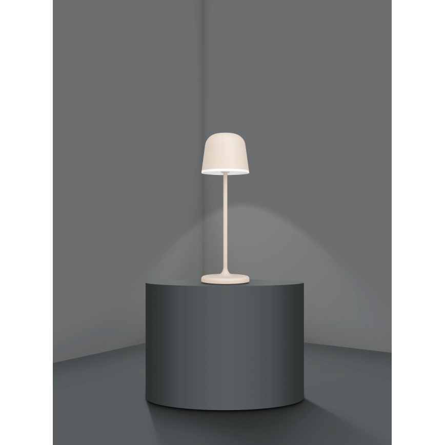 Eglo - LED Dimming Εξωτερικού χώρου επαναφορτιζόμενο φωτιστικό LED/2,2W/5V 1800 mAh μπεζ IP54
