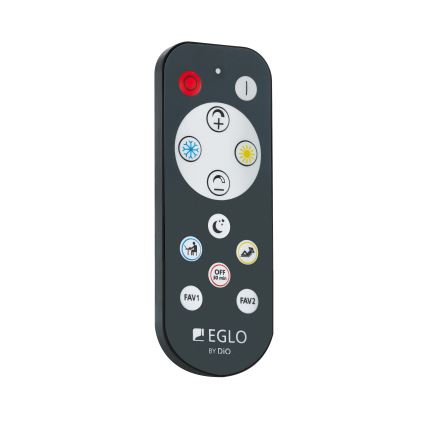 Eglo - Φωτιστικό οροφής LED Dimmable LED/34W/230V + τηλεχειριστήριο