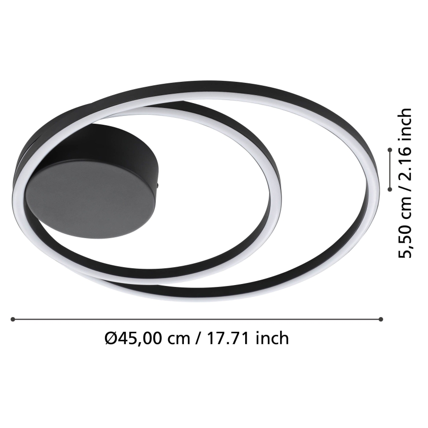 Eglo - Φωτιστικό οροφής LED LED/36W/230V