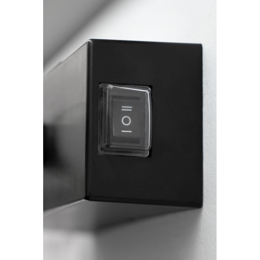 Eglo - Φωτισμός LED καθρέφτη μπάνιου LED/5W/230V IP44 μαύρο