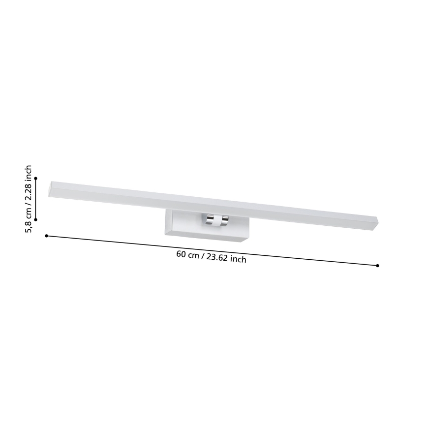 Eglo - LED Φωτισμός καθρέφτη μπάνιου LED/5W/230V IP44 λευκό