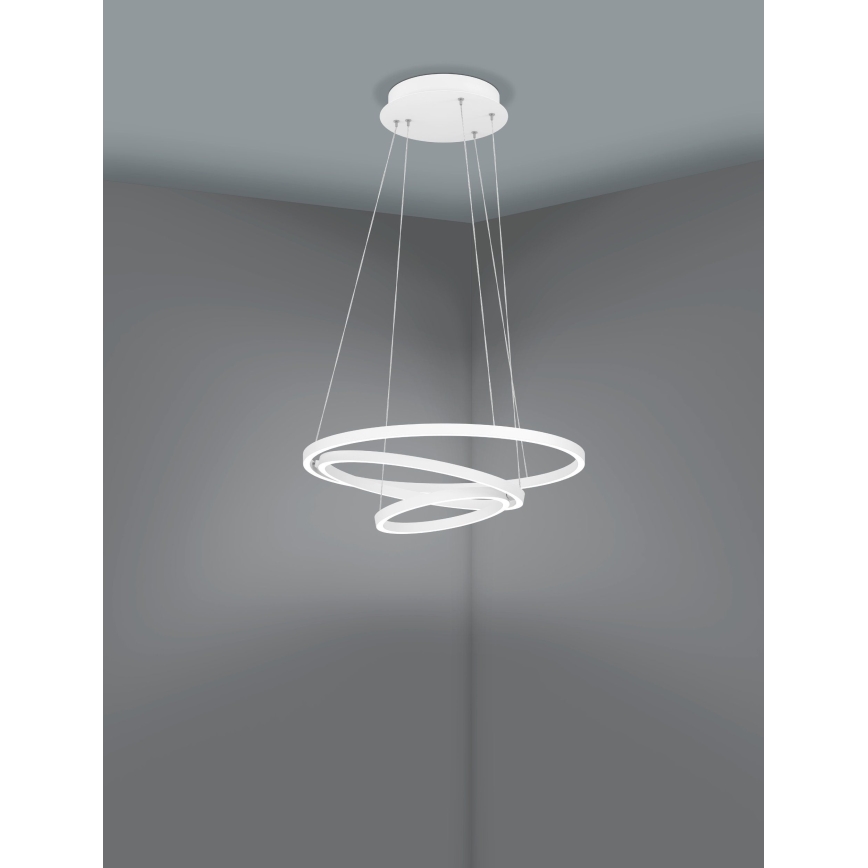 Eglo - LED Dimmable κρεμαστό φωτιστικό οροφής LED/43,2W/230V λευκό