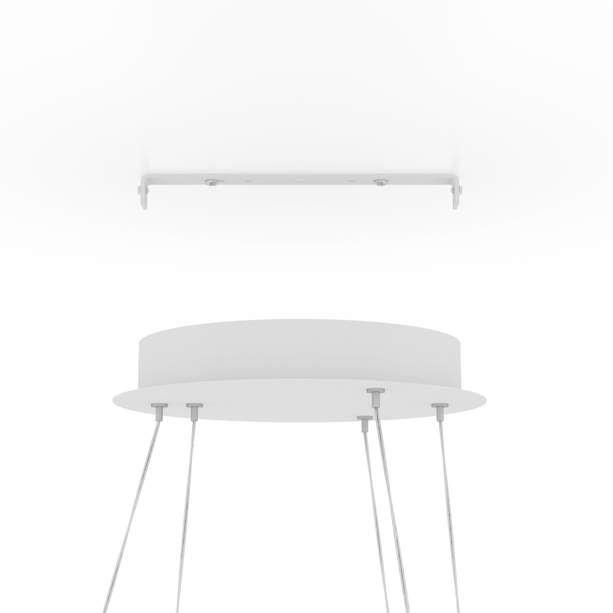 Eglo - Ρυθμιζόμενο LED φωτιστικό οροφής με καλώδιο LED/43,2W/230V λευκό