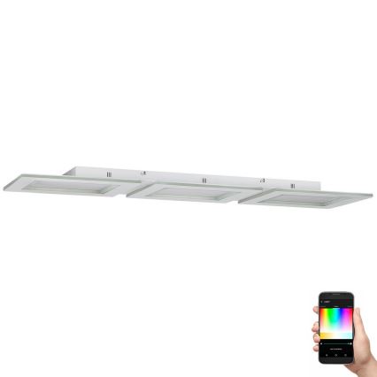Eglo - LED RGBW Dimmable φωτιστικό οροφής LED/42,5W/230V
