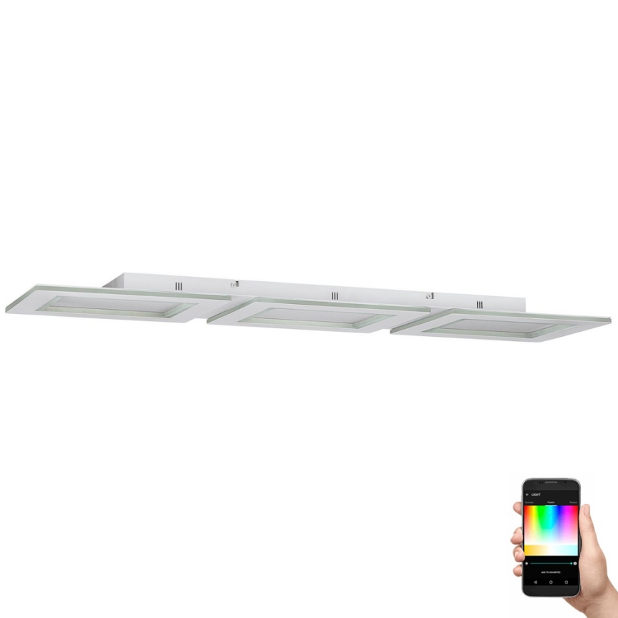 Eglo - LED RGBW Dimmable φωτιστικό οροφής LED/42,5W/230V