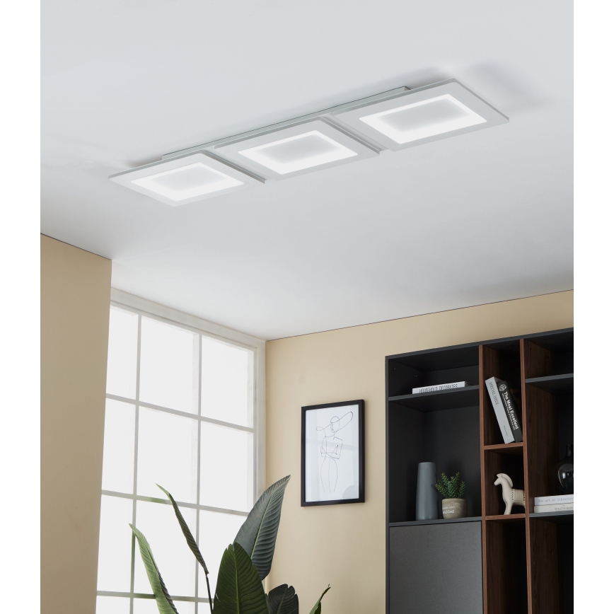 Eglo - LED RGBW Dimmable φωτιστικό οροφής LED/42,5W/230V
