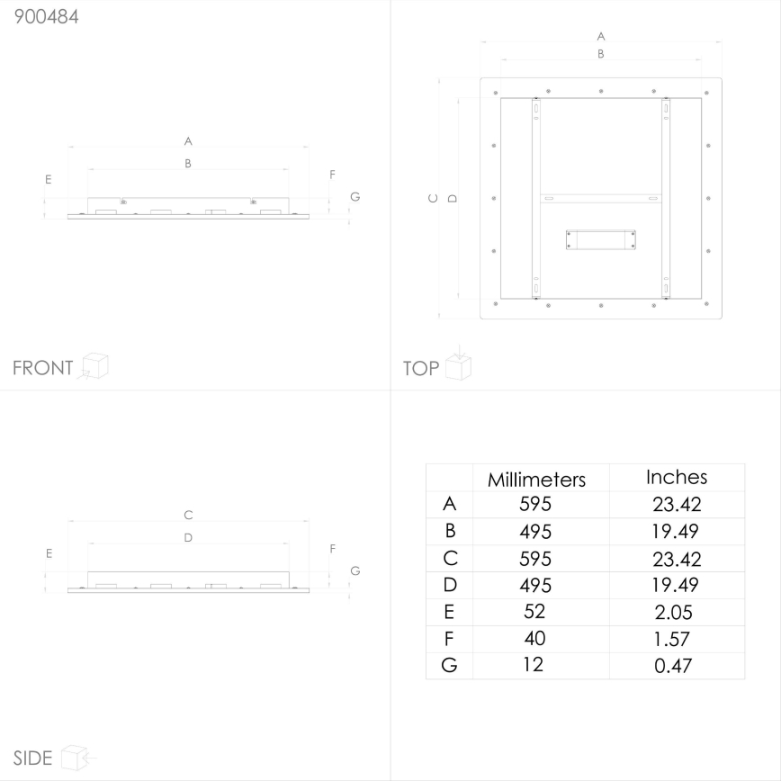 Eglo - LED RGBW Dimmable φωτιστικό οροφής LED/35,5W/230V