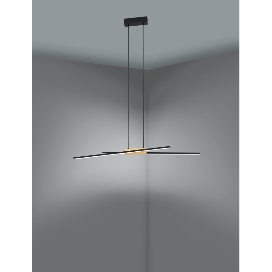 Eglo - Led Dimmable κρεμαστό φωτιστικό οροφής  2xLED/13W/230V