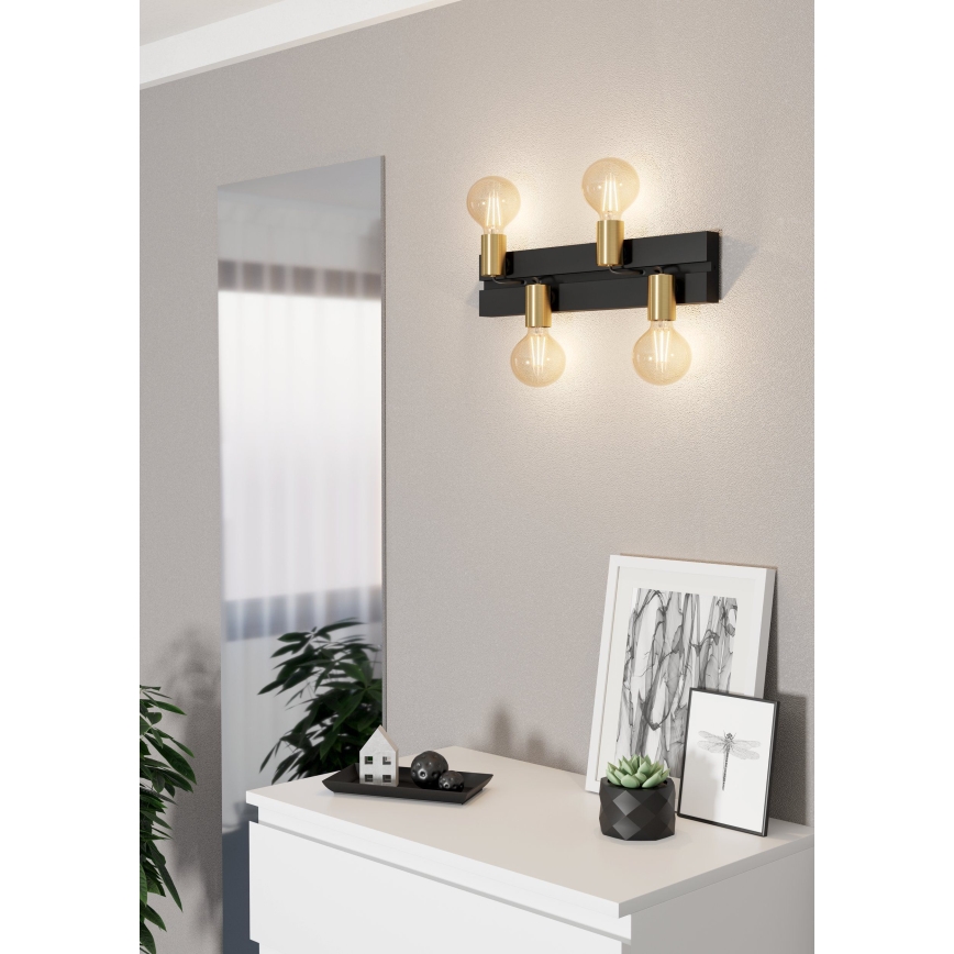 Eglo - Οροφής φωτιστικό 4xE27/10W/230V