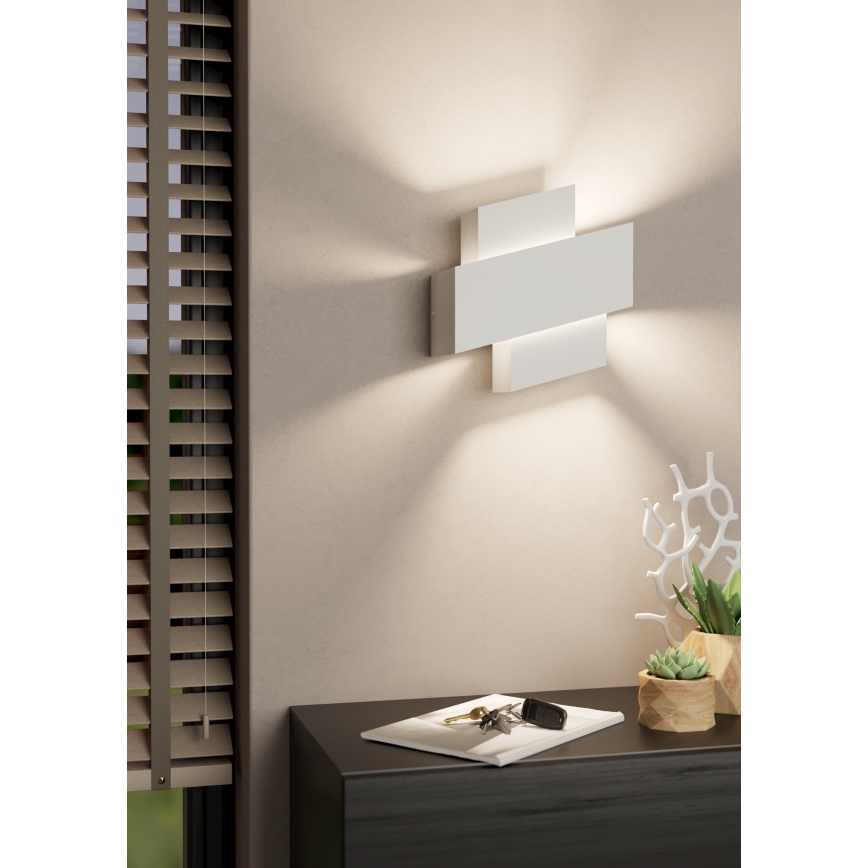Eglo - Φωτιστικό τοίχου 1xE27/40W/230V λευκό