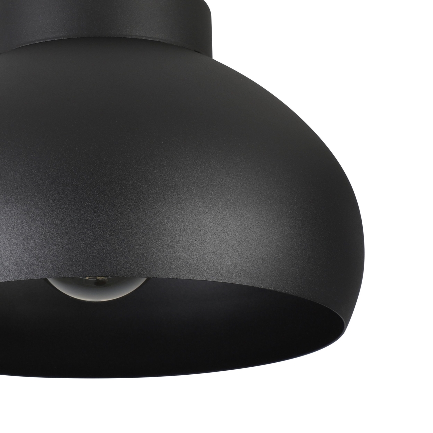 Eglo - Οροφής φωτιστικό 1xE27/40W/230V μαύρο