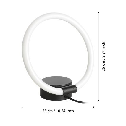 Eglo - Επιτραπέζια λάμπα LED  LED/11,5W/230V