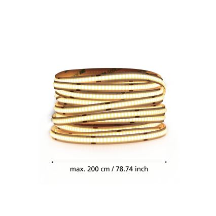 Eglo - Ταινία LED 2m LED/16W/24/230V 3000K