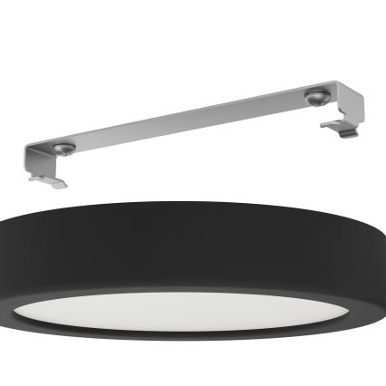 Eglo - Ρυθμιζόμενο φωτιστικό οροφής LED LED/11W/230V μαύρο διάμ. 16 cm