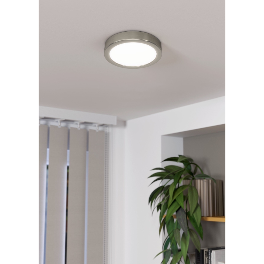 Eglo - LED Dimmable φωτιστικό οροφής LED/11W/230V ματ χρώμιο