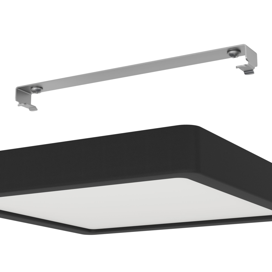 Eglo - LED Dimmable φωτιστικό οροφής LED/17W/230V μαύρο