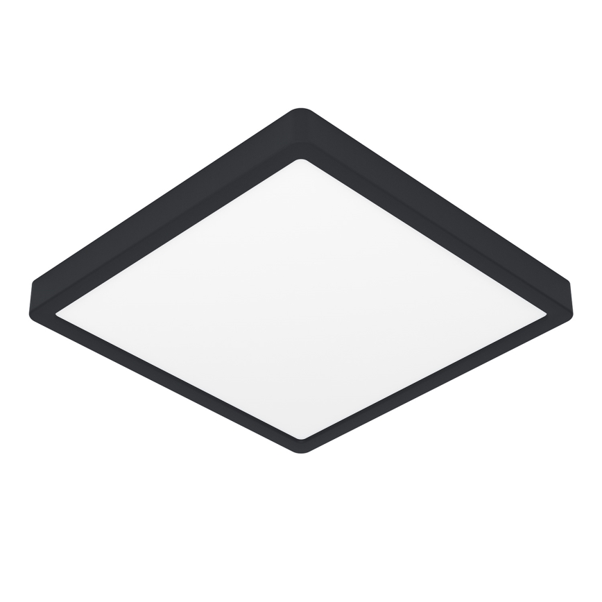 Eglo - LED Ρυθμιζόμενο φωτιστικό οροφής LED/20,5W/230V μαύρο 28,5x28,5 cm