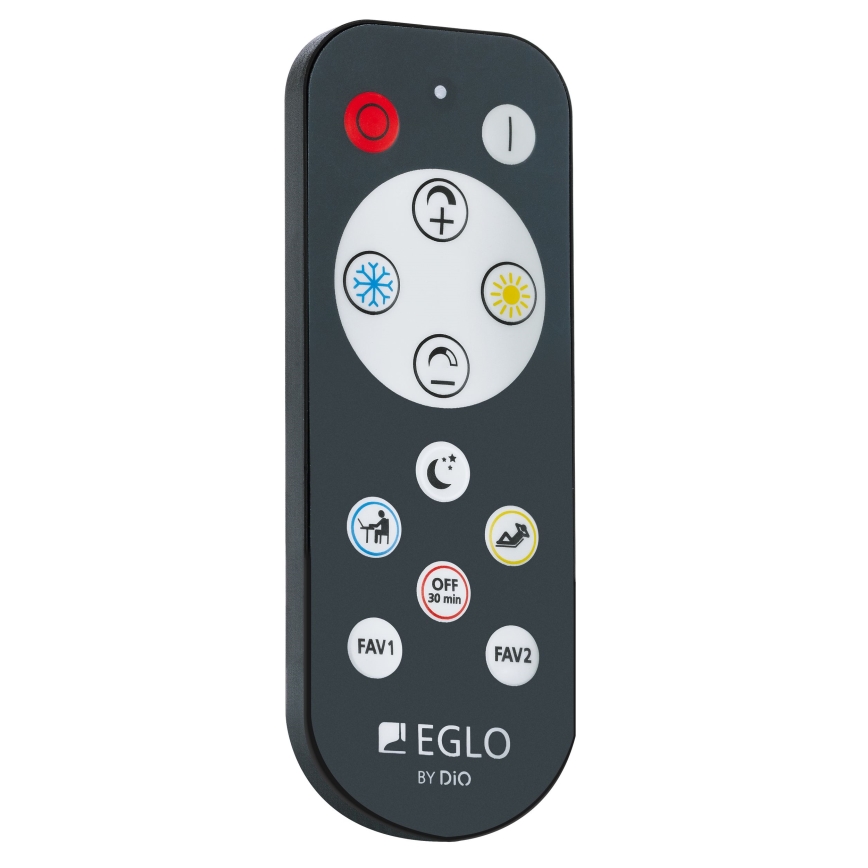 Eglo - Φωτιστικό οροφής LED Dimmable LED/21,5W/230V + τηλεχειριστήριο