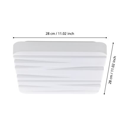 Eglo - Φωτιστικό οροφής LED LED/10W/230V