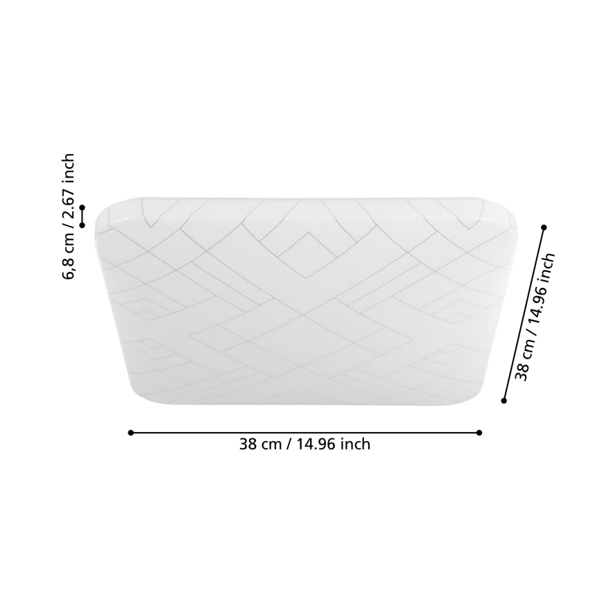 Eglo - Φωτιστικό οροφής LED LED/19,5W/230V
