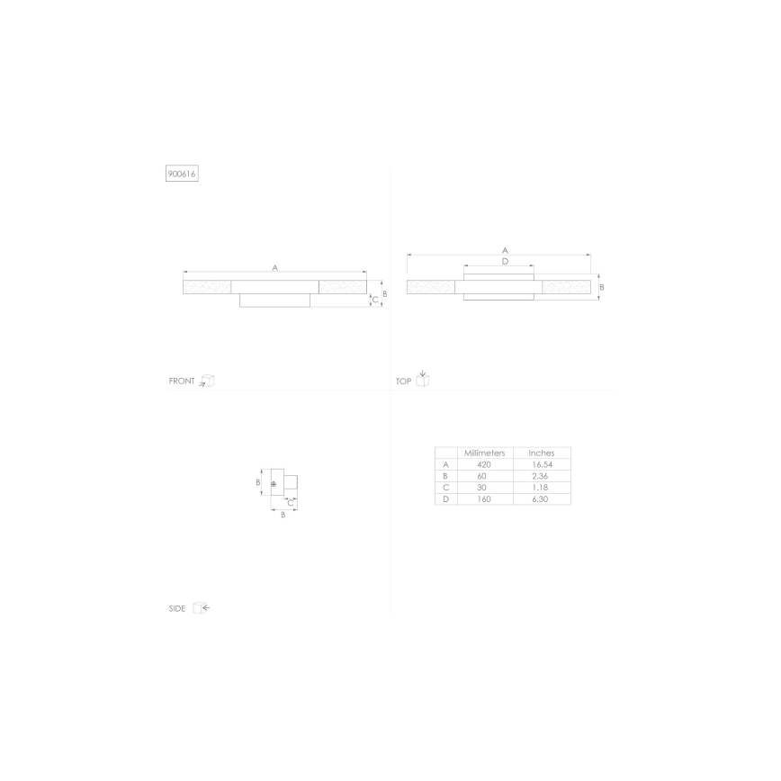 Eglo - LED Φωτιστικό μπάνιου για καθρέφτη LED/8,9W/230V IP44