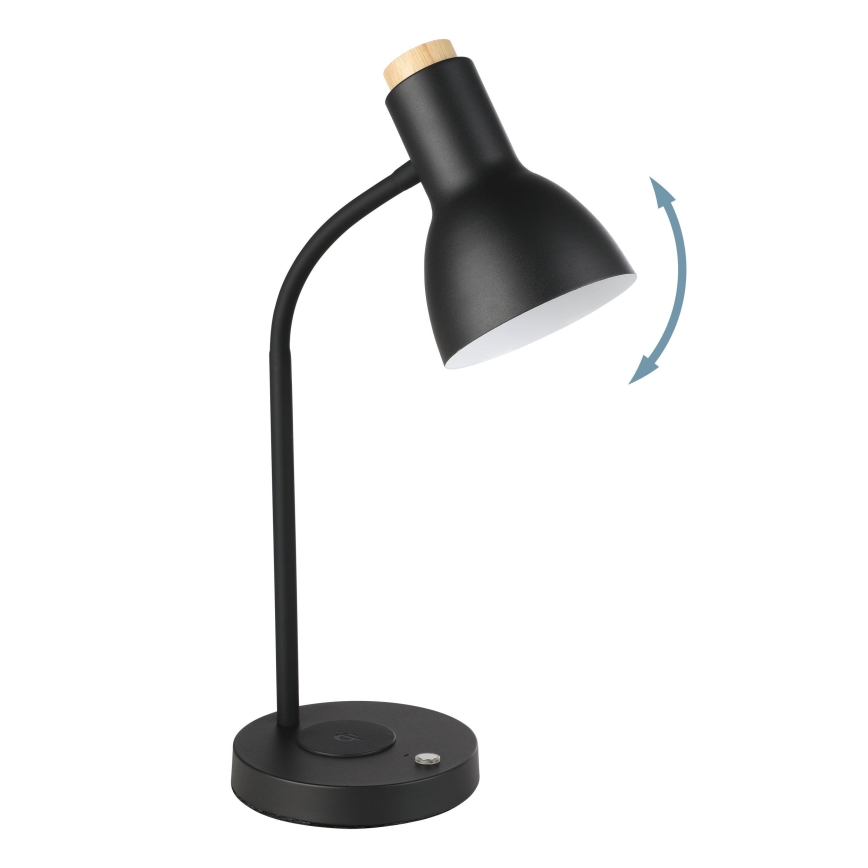 Eglo - Φωτιστικό LED Dimmable με ασύρματη φόρτιση LED/5,5W/230V