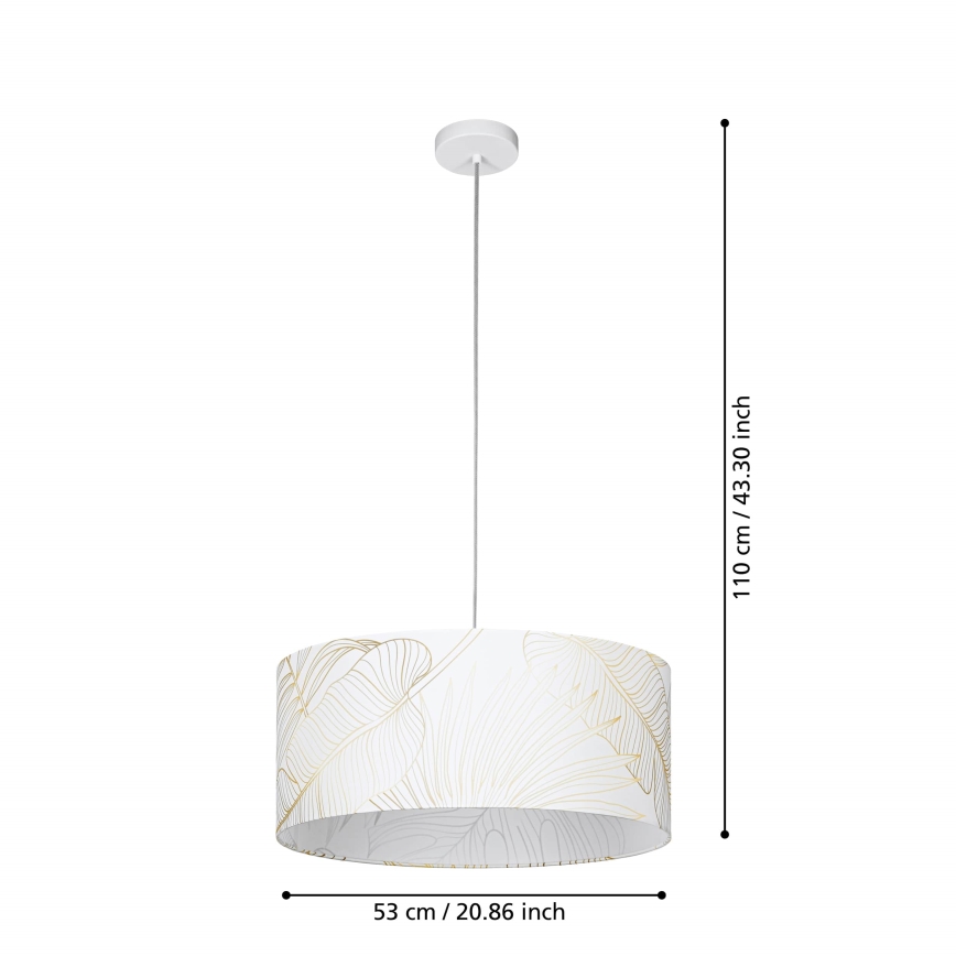 Eglo - Κρεμαστό φωτιστικό οροφής 1xE27/40W/230V