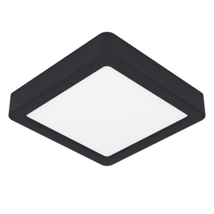 Eglo - LED φωτιστικό οροφής μπάνιου LED/11W/230V IP44 μαύρο 16x16 cm