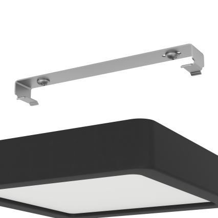 Eglo - Φωτιστικό οροφής μπάνιου LED LED/11W/230V IP44 μαύρο