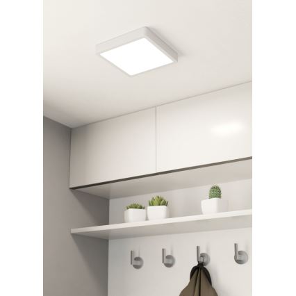 Eglo - Φωτιστικό οροφής μπάνιου LED LED/17W/230V IP44 λευκό